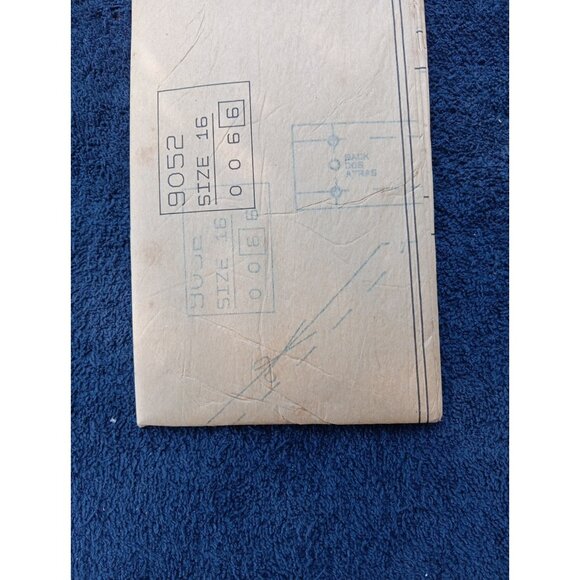 Vtg Simplicity #9052 Pullover Dress Pattern Size 14 UNCUT by Jessica McClintock - Picture 6 of 7